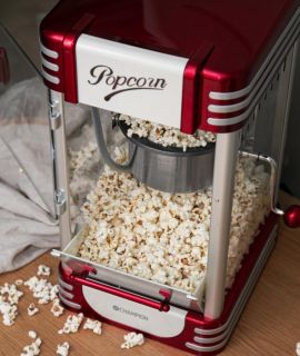 Champion Popcorn Maker CHPCM406 imponerar med sin retrolook