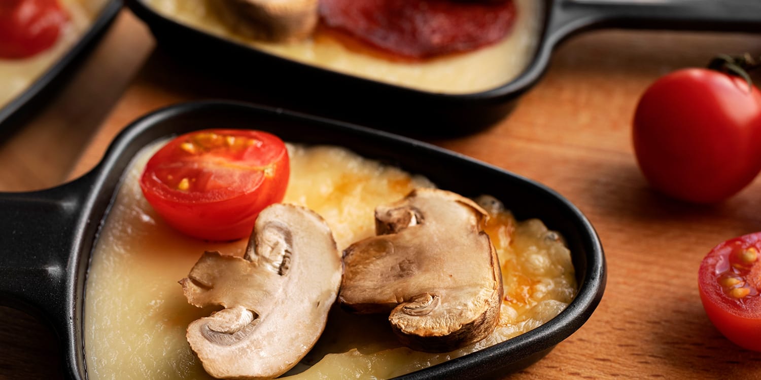 Raclettegrill för social middag