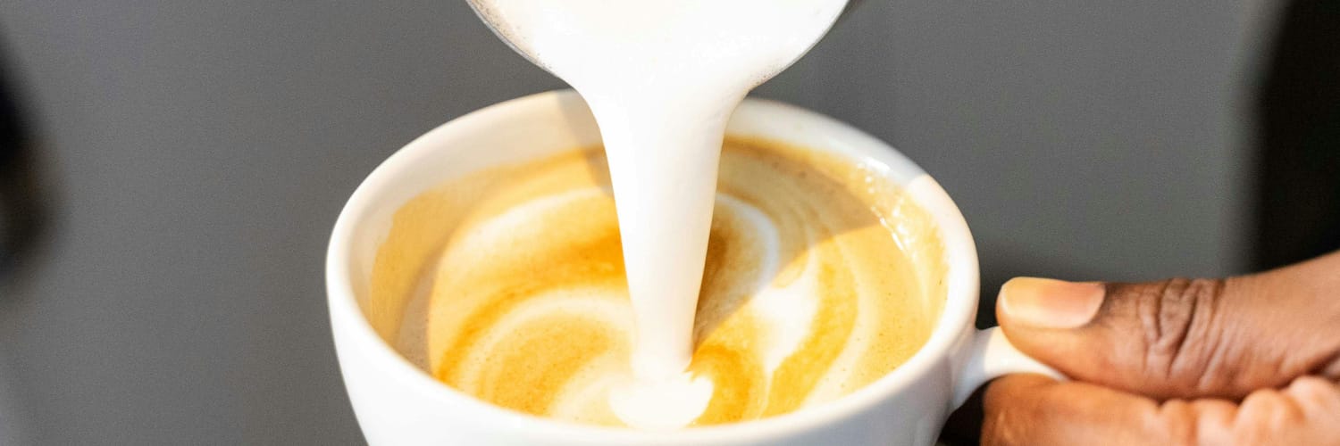 Mjölk i kaffet