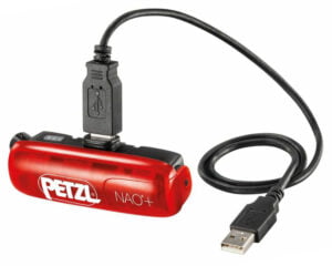 Petzl Nao + - ladda batteri med USB
