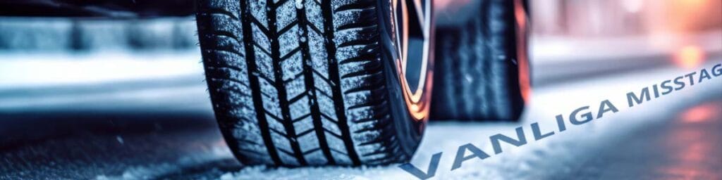 Vanliga misstag vid köp av vinterdäck