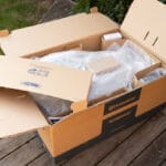 Husqvarna Automower 410XE Nera uppackning ur kartong