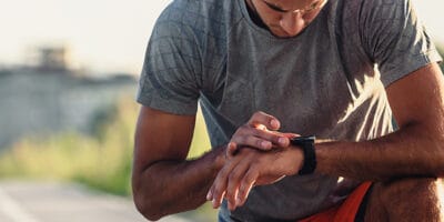 Löparklocka inställningar under löpning