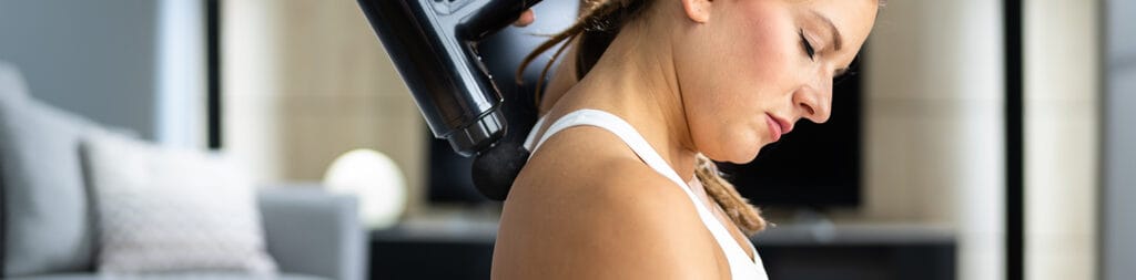 Vilka muskelgrupper kan man behandla med massagepistol?