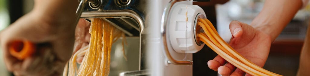 Största skillnaderna mellan elektrisk och manuell pastamaskin