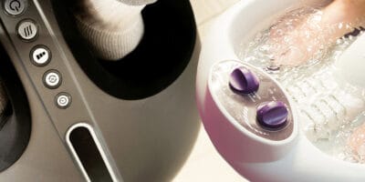 Fotmassage vs Fotbad