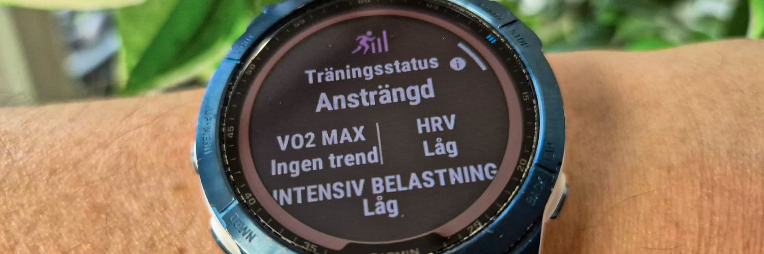 Låg HRV - Ingen träning rekommenderad