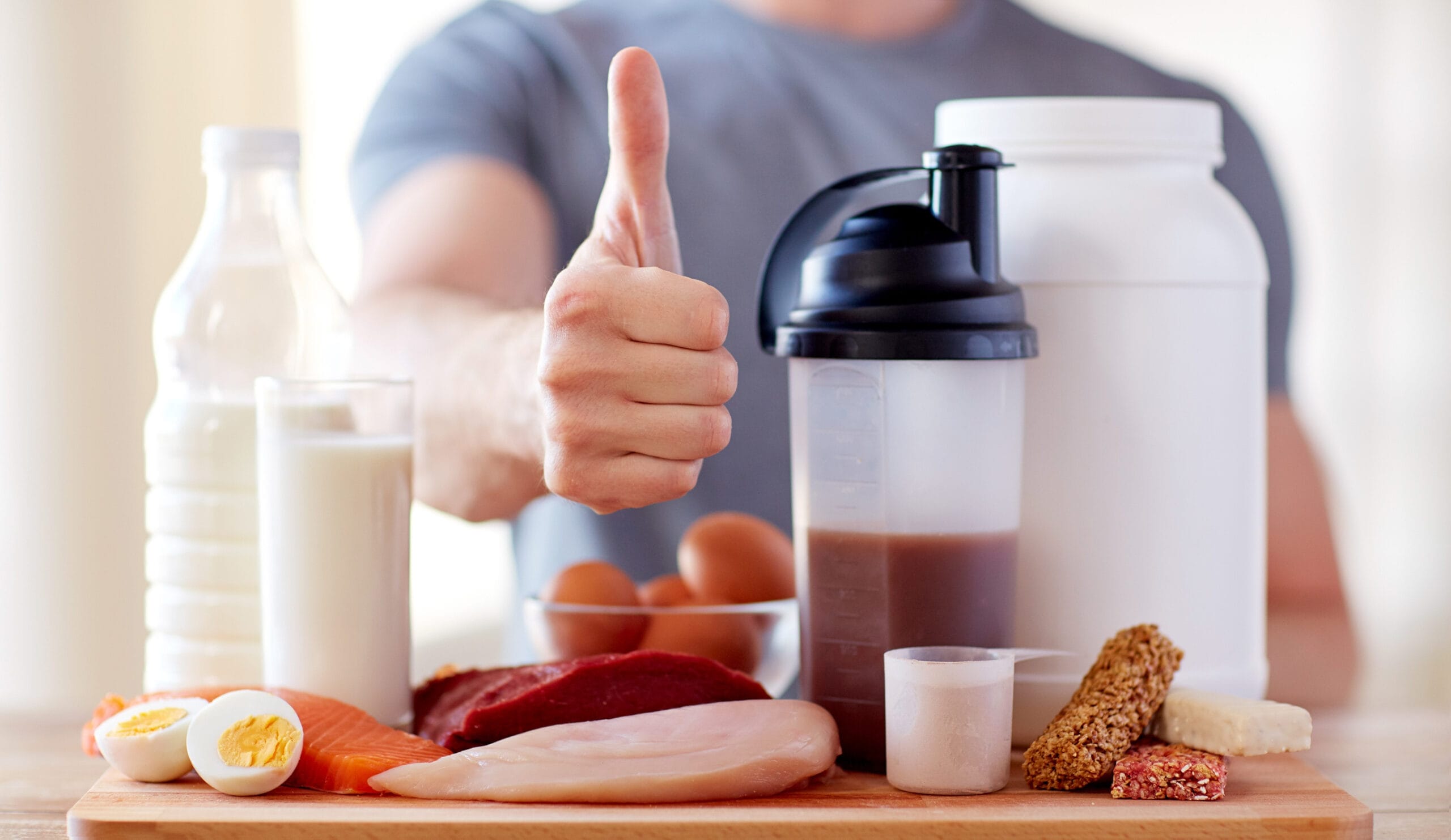 Protein i mat och tillskott