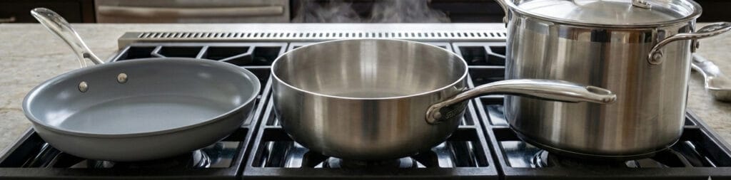 Vad är en sauteuse? Skillnaden mot kastrull och stekpanna