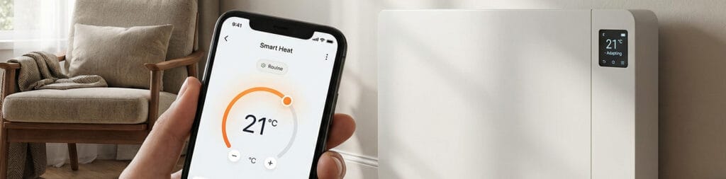 Smart styrning med Wi-Fi-anslutna element